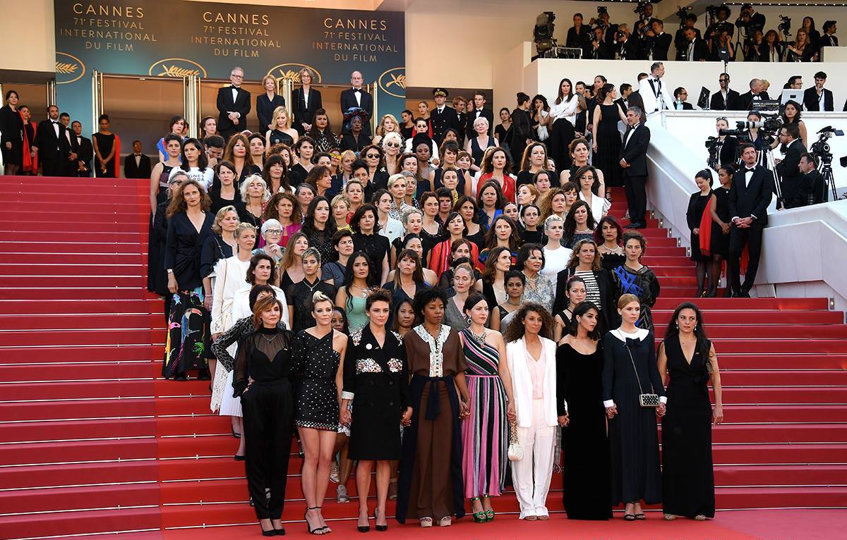La Women's March di Cannes71.