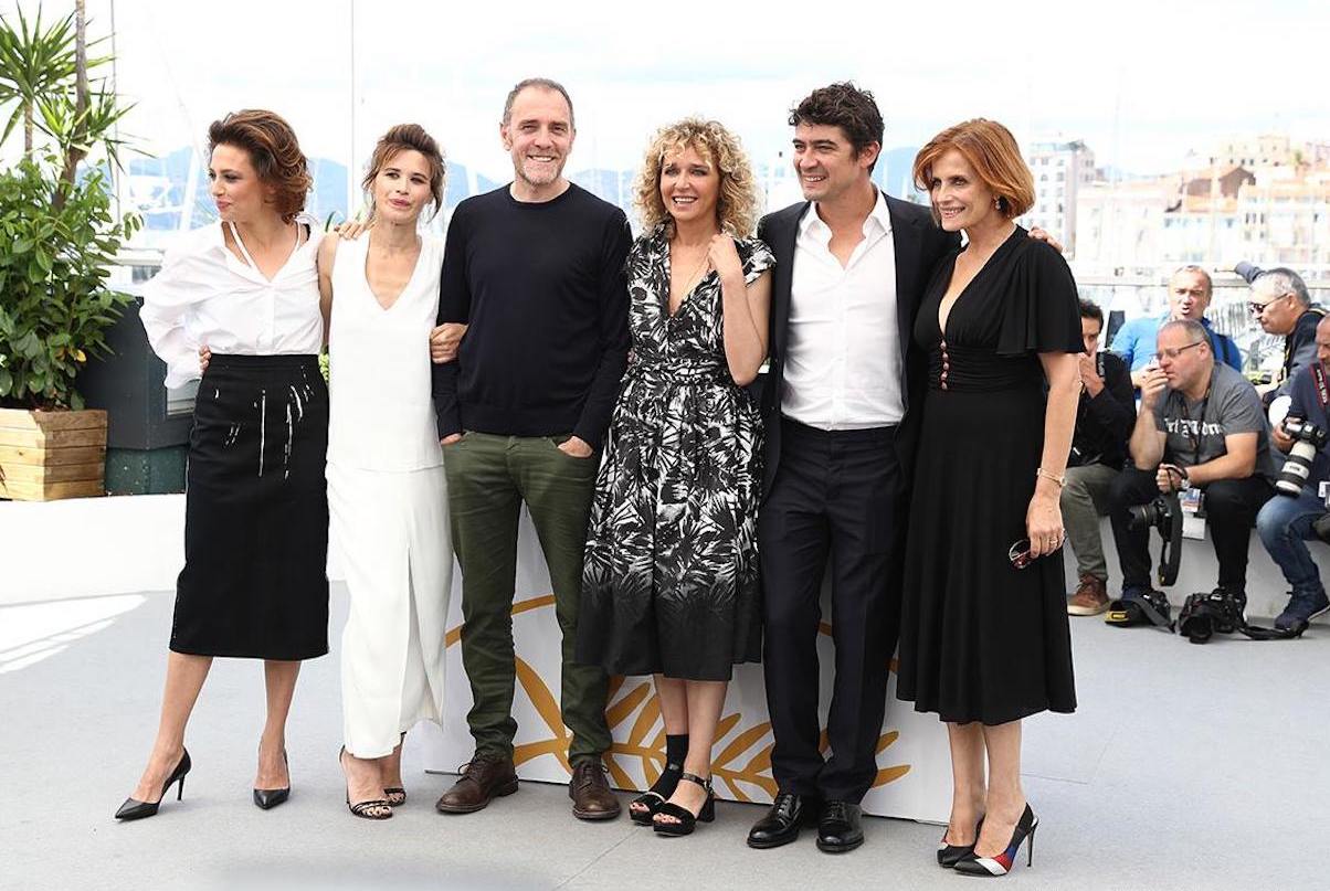 Valeria Golino e il cast al photcall di Euforia a Cannes71.