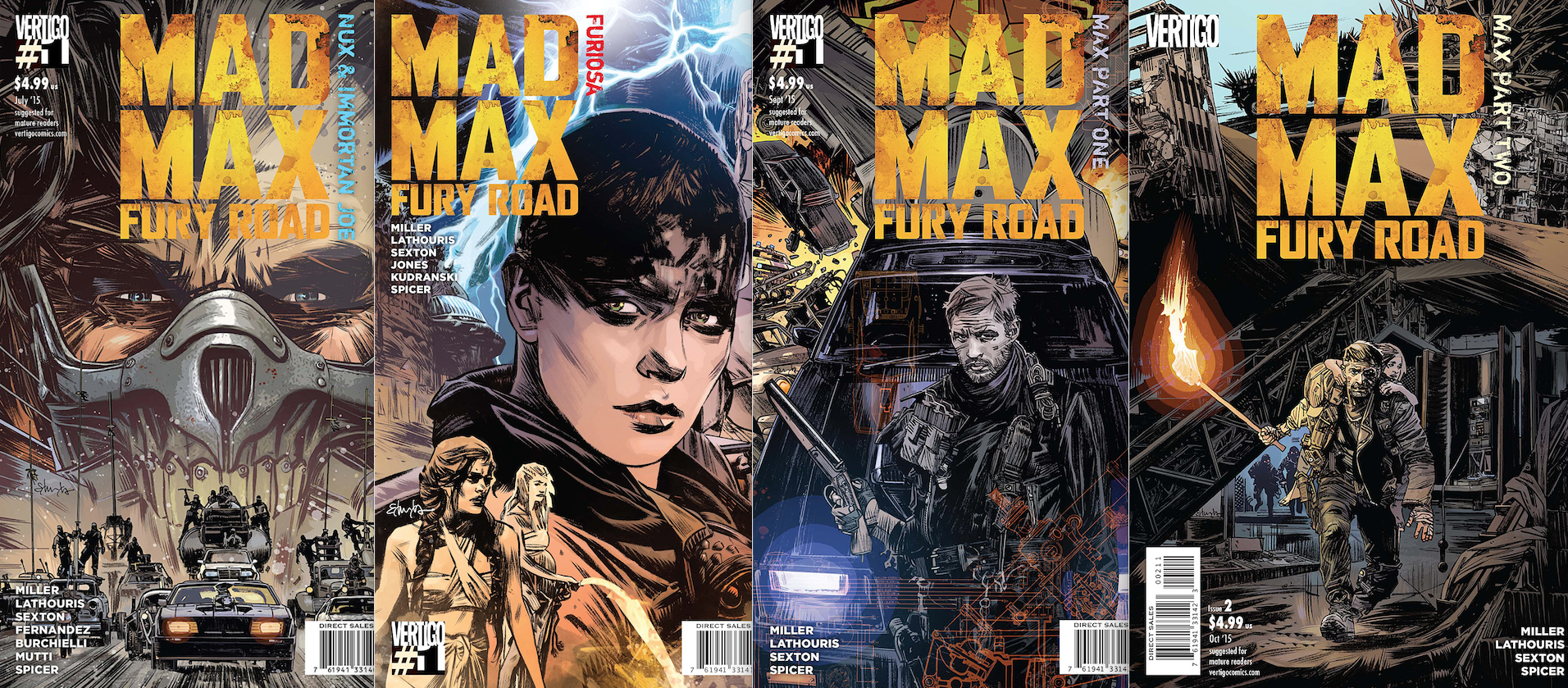 mad max comics cover