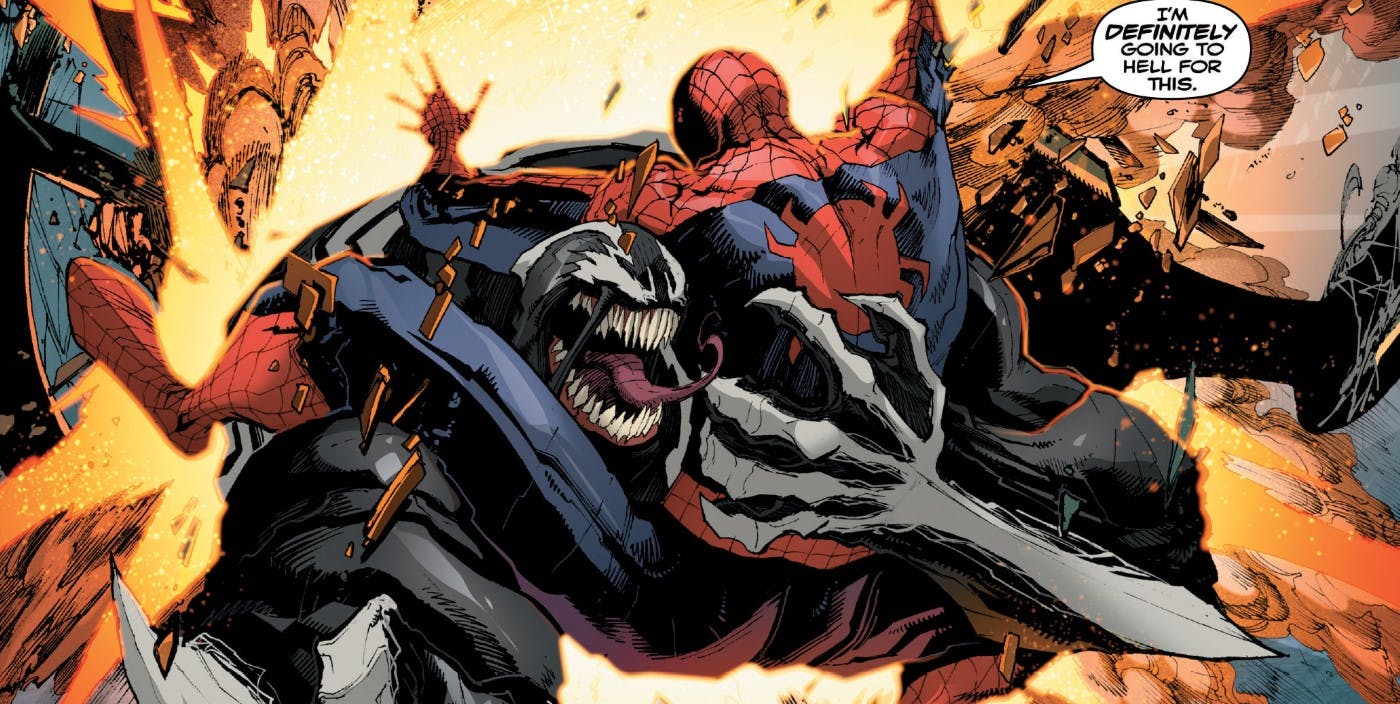 Spider-Man-Venom-Comic-Battle