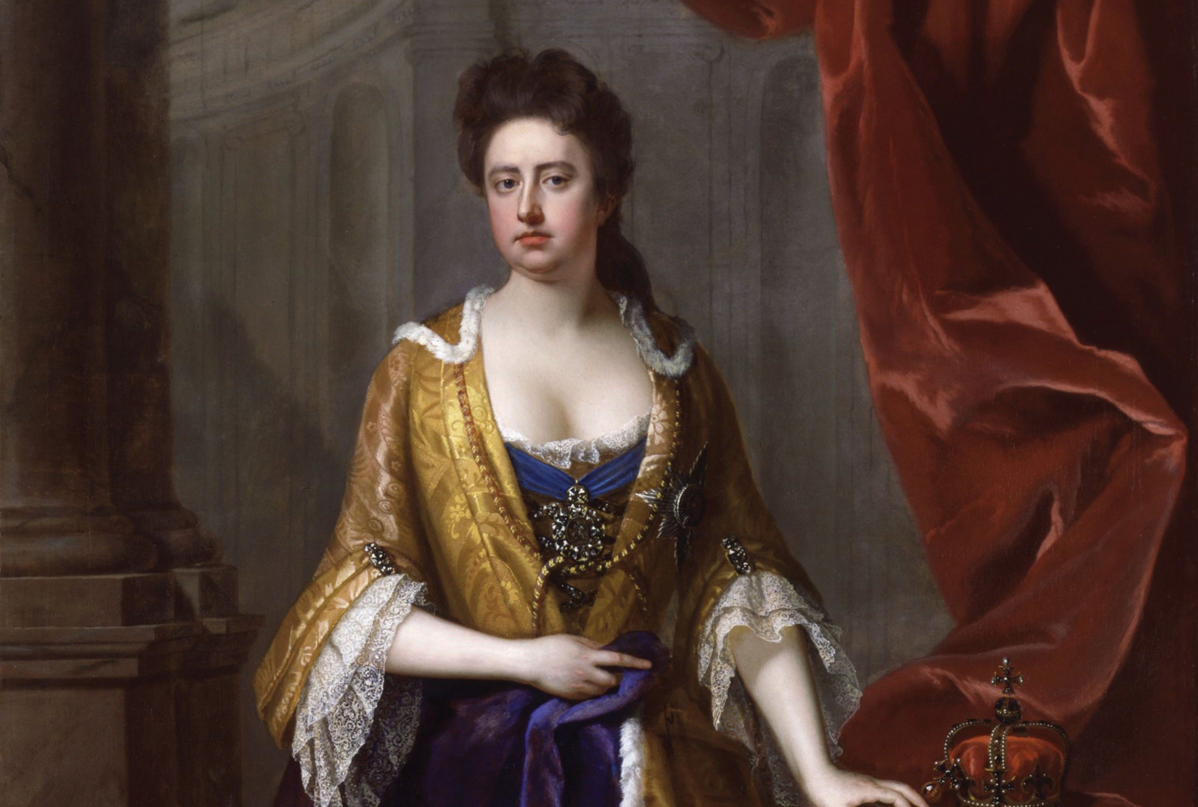 La Favorita, un ritratto della regina Anna.