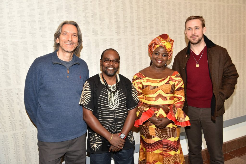 Congo Stories, gli autori con Chouchou Namegabe e Ryan Gosling