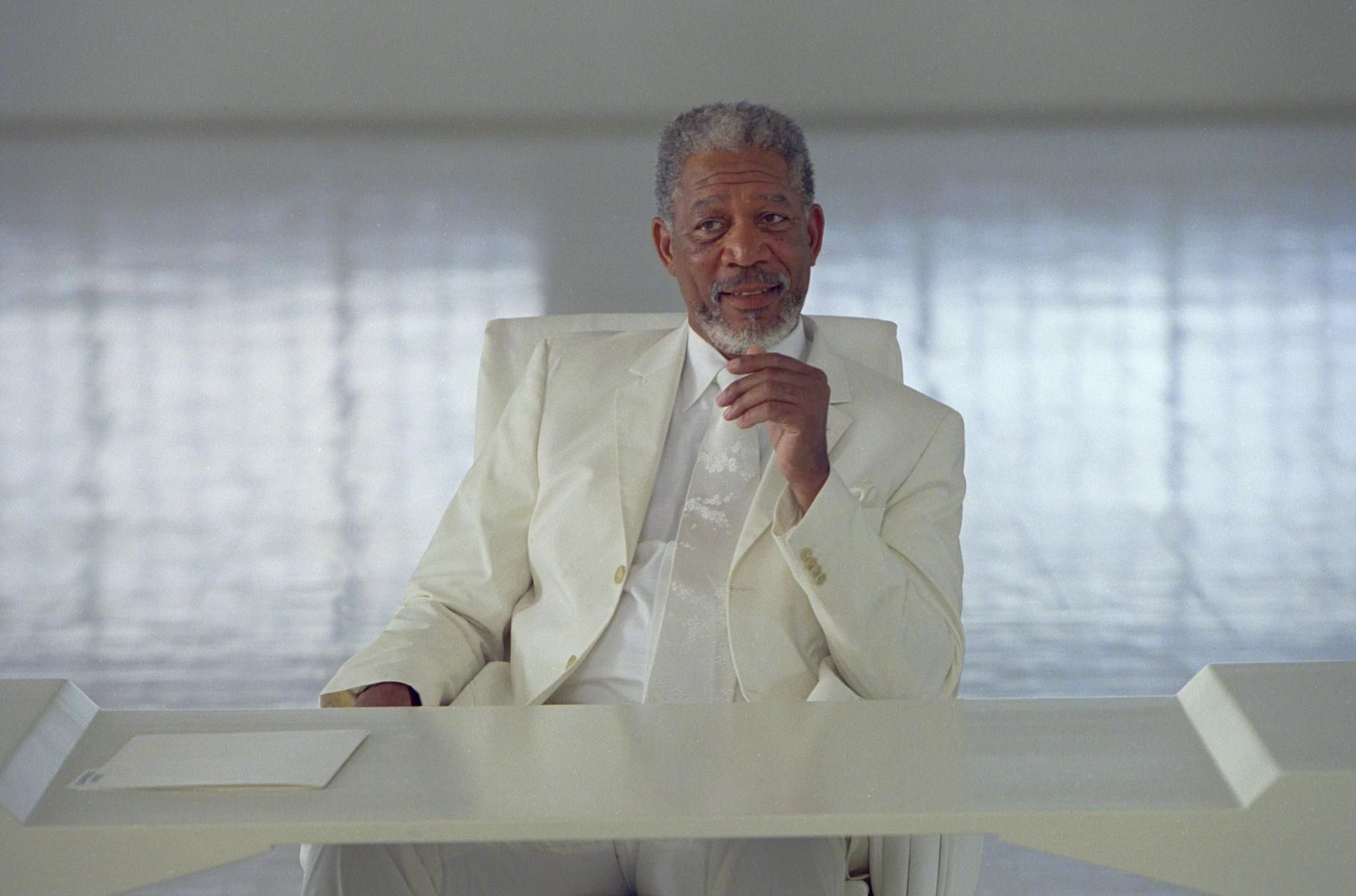 Morgan Freeman settimana da dio
