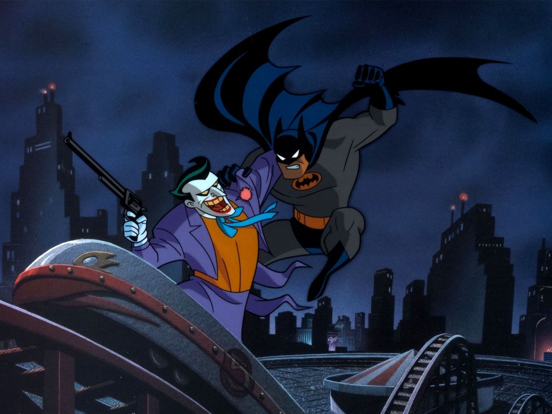 Batman e il Joker ne La Maschera del Fantasma