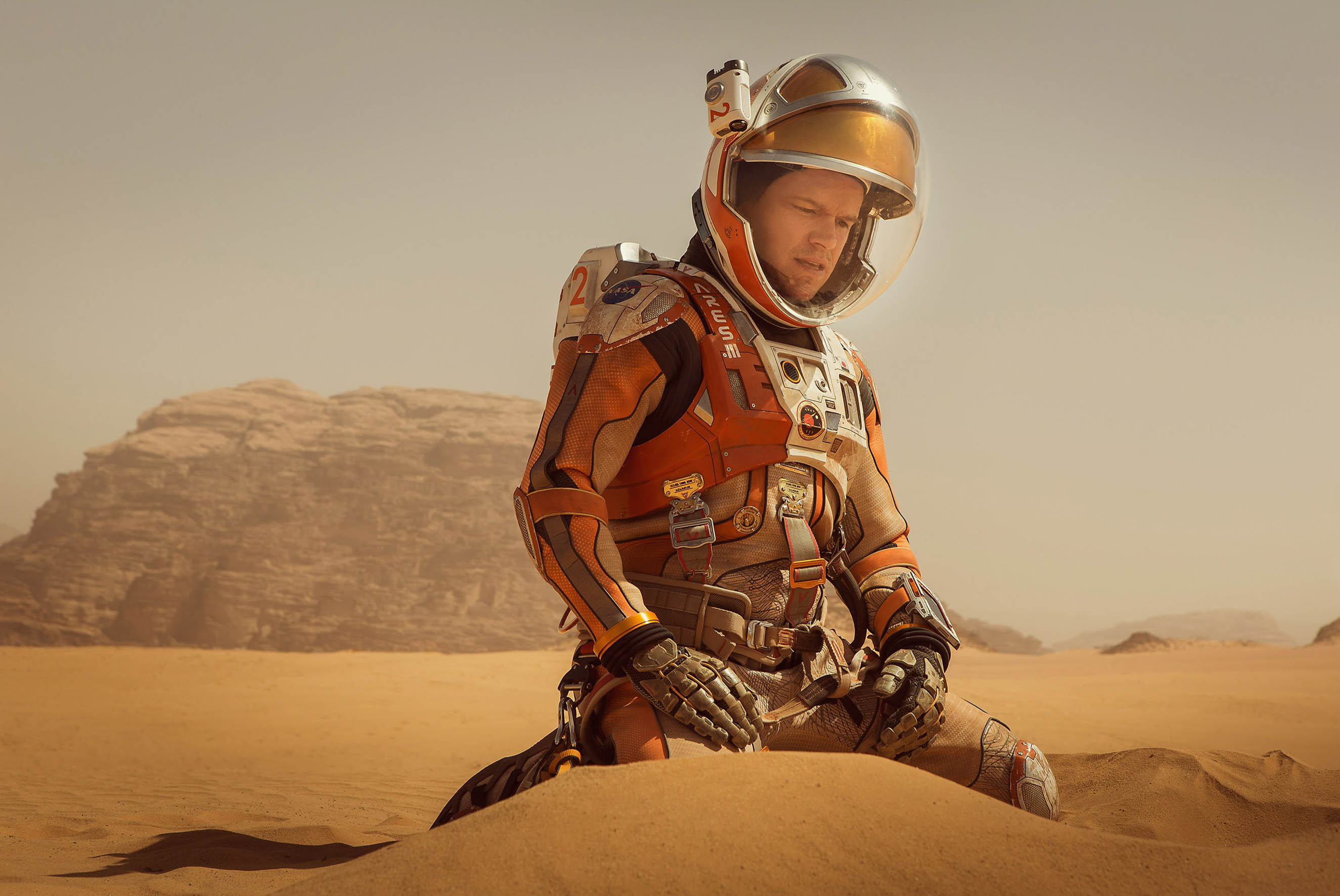 Matt Damon sperduto su Marte in The Martian