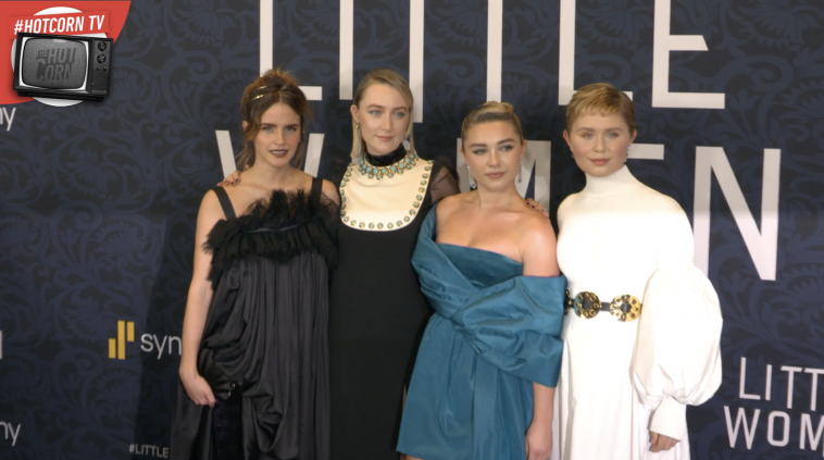 Piccole Donne di Greta Gerwig: Emma Watson, Soirse Ronan, Florence Pugh e Eliza Scanlen a New York