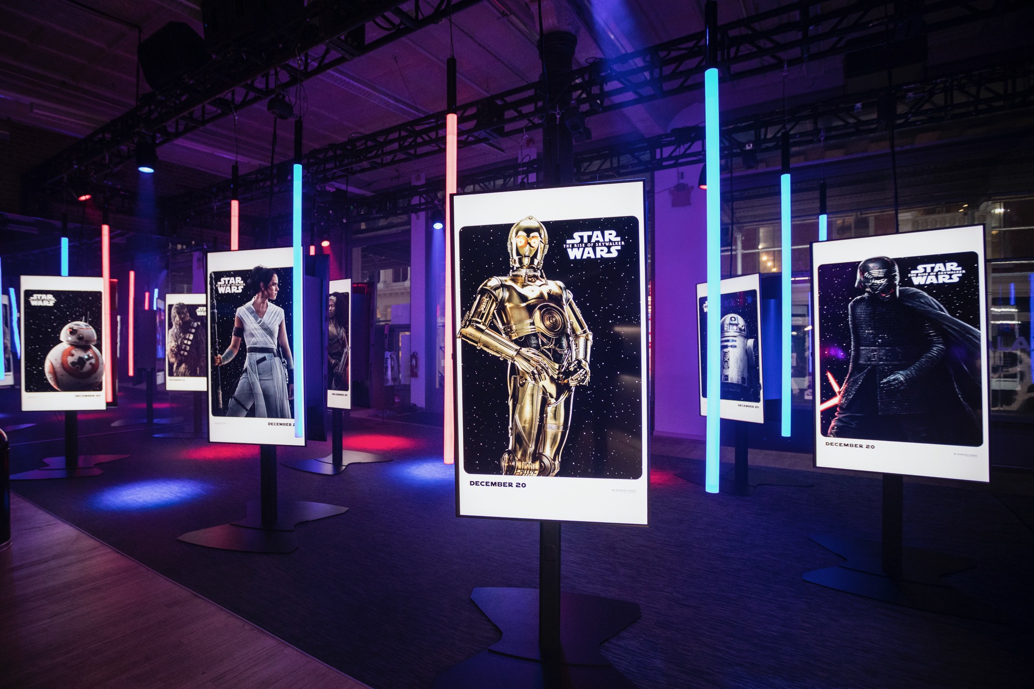 La mostra di Star Wars a New York: I poster de L'Ascesa di Skywalker