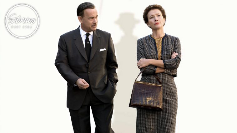 Tom Hanks è Walt Disney, Emma Thompson è Pamela Lyndon Travers in Savin Mr. Banks