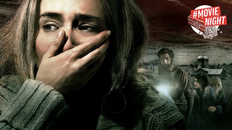 Emily Blunt nel banner di A Quiet Place