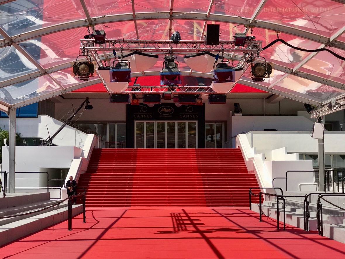 Sul red carpet di Cannes