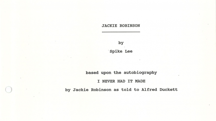 Jackie Robinson secondo Spike Lee
