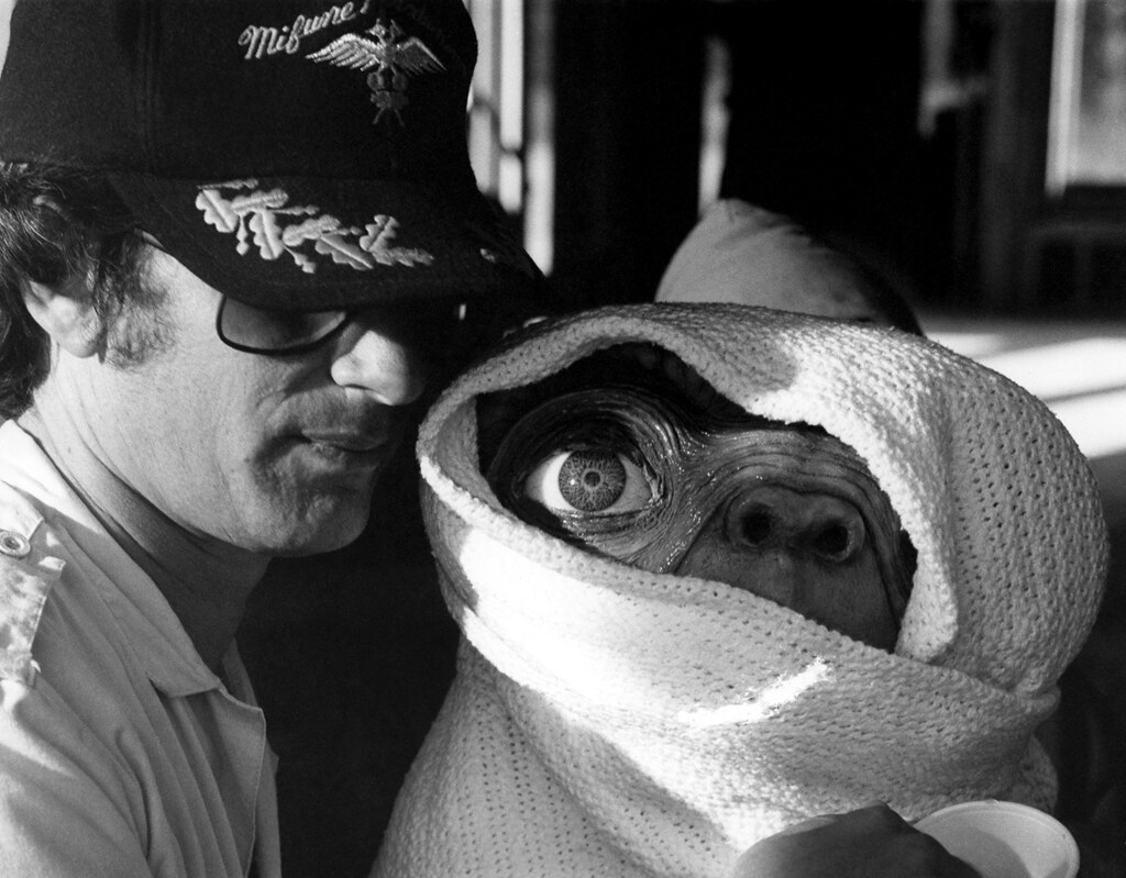 Steven Spielberg e il piccolo E.T.