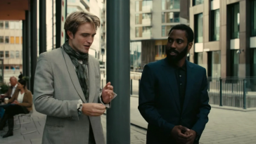 Robert Pattinson e John David Washington in Tenet