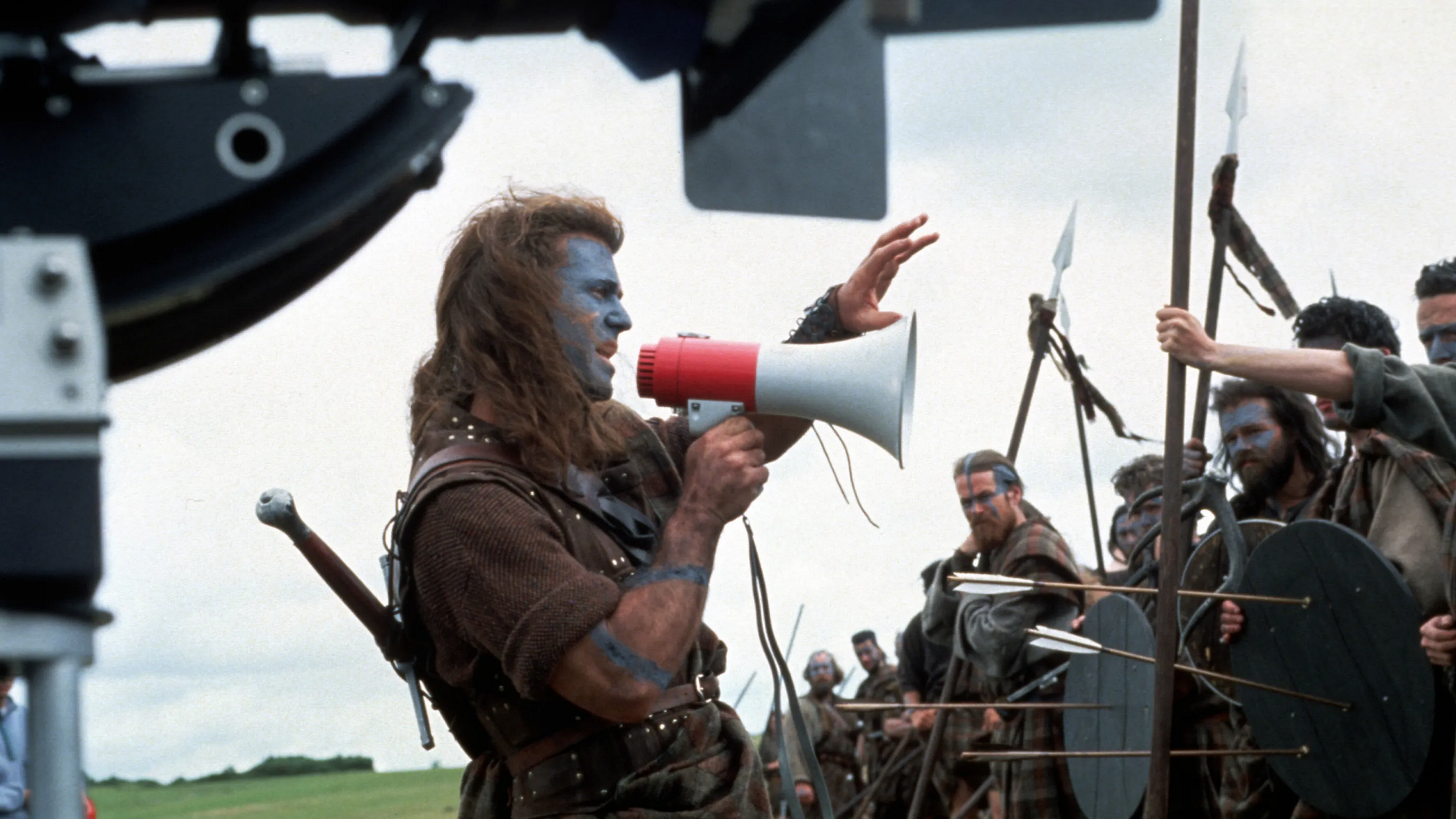 Mel Gibson e le indicazioni sul set di Braveheart