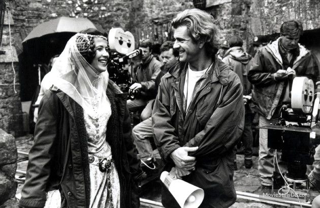 Sophie Marceau con Mel Gibson