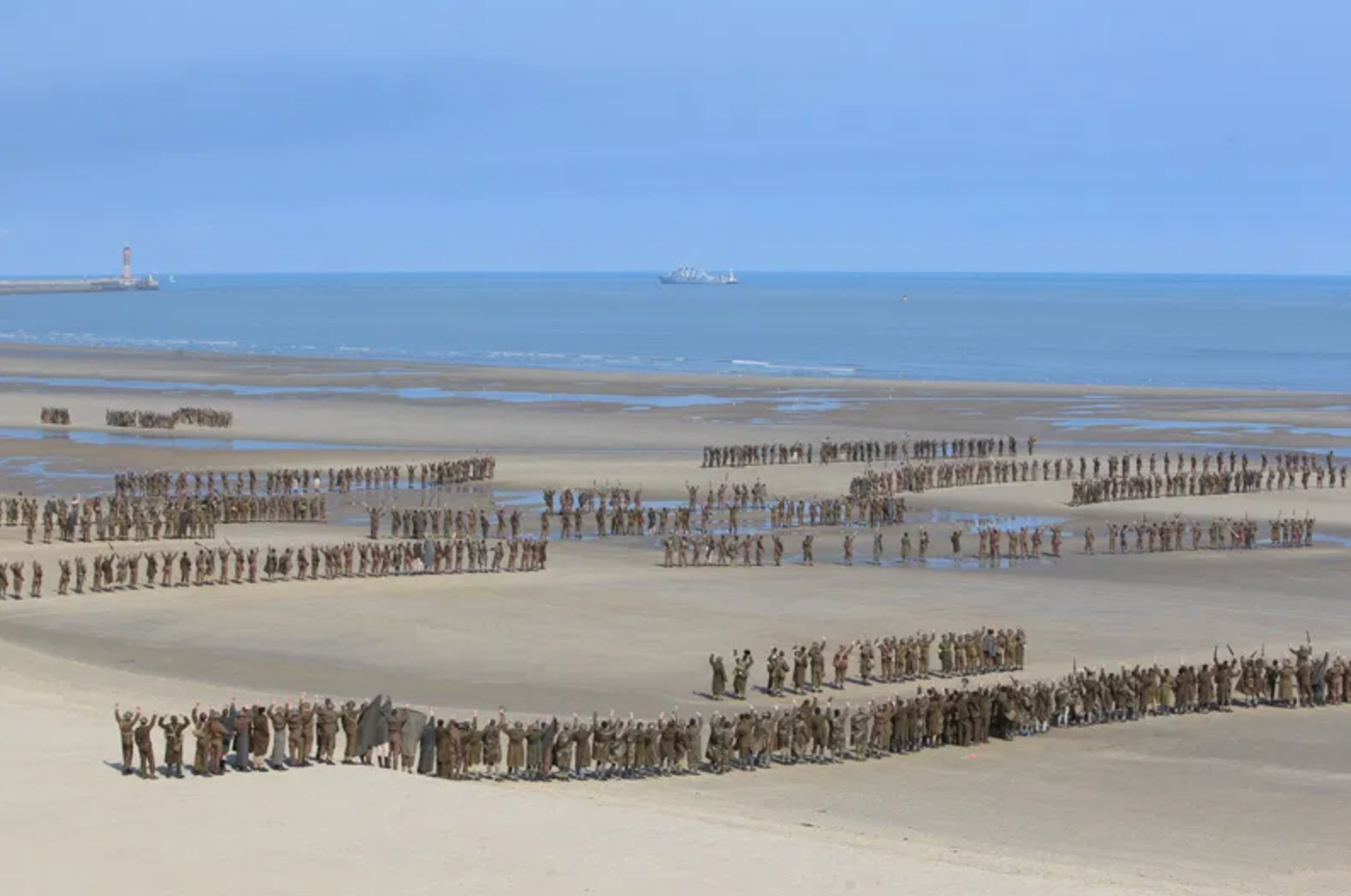 Dunkirk, un'immagine dal set