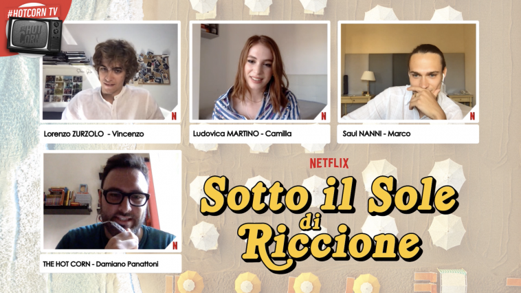 Lorenzo Zurzolo, Ludovica Martino e Saul Nanni intervistati da Hot corn