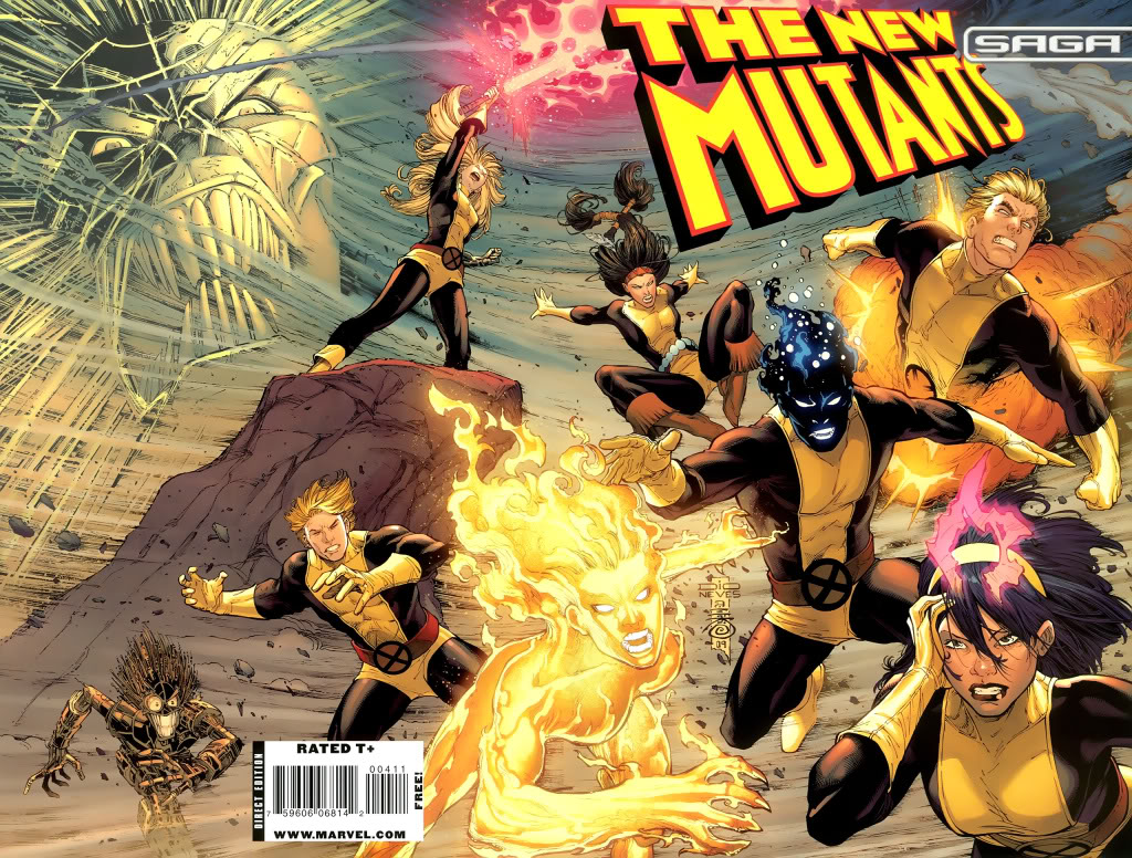 Una cover di The New Mutants