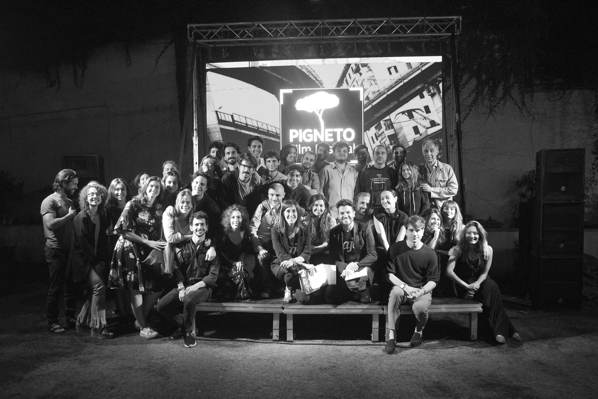 La crew del Pigneto Film Festival