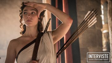 Matilda De Angelis in una scena di Leonardo. Foto di Angelo Turetta