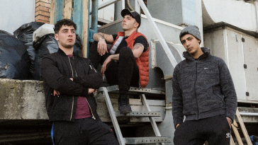 Eugenio Deidda, Lorenzo Di Iulio e Valerio Bracale ne La Notte Brucia