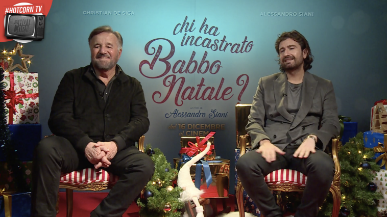 Alessandro Siani e Christian De Sica raccontano Chi Ha Incastrato Babbo Natale