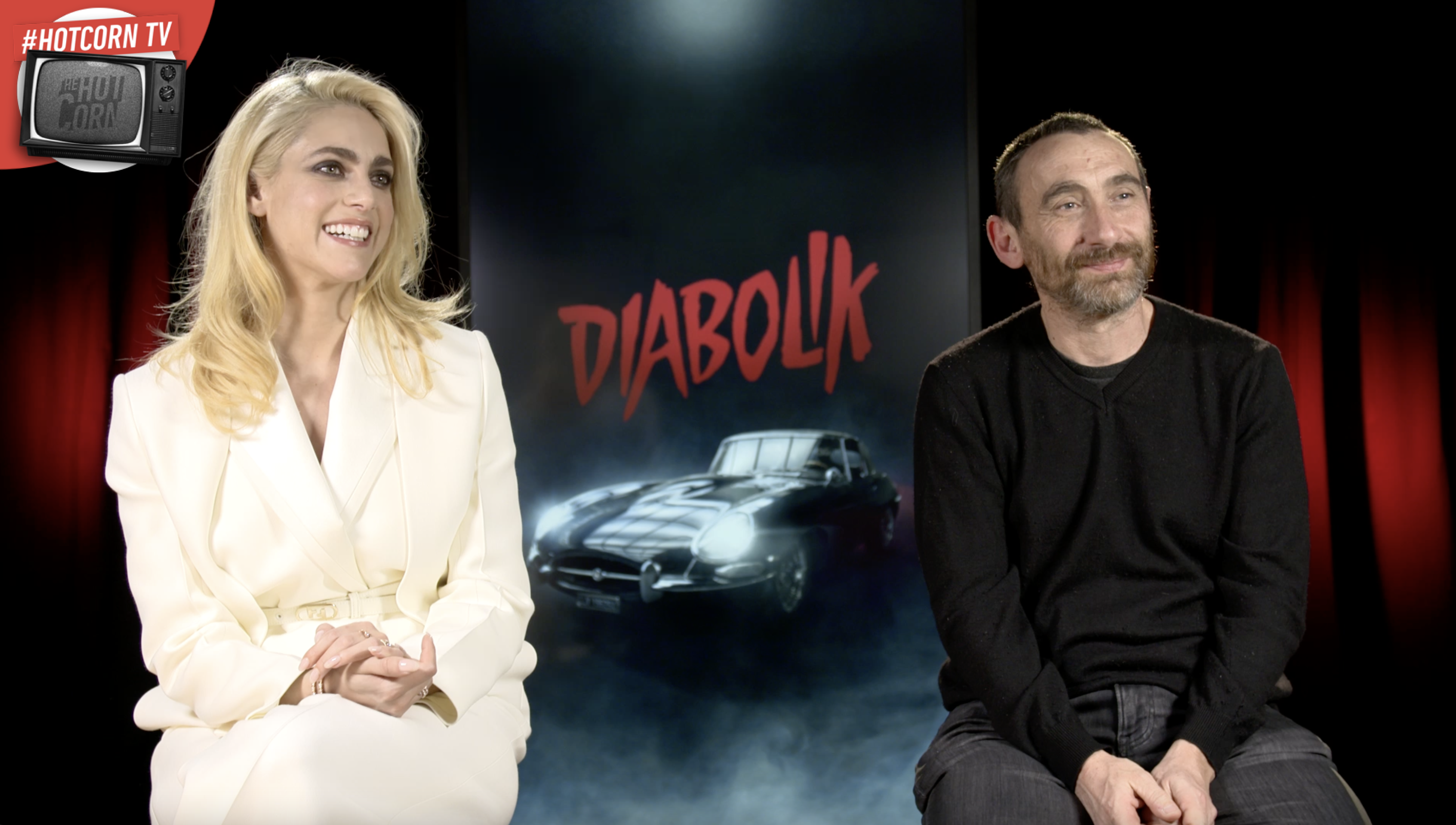 Diabolik: video intervista a Miriam Leone e Antonio Manetti - HotCorn.com