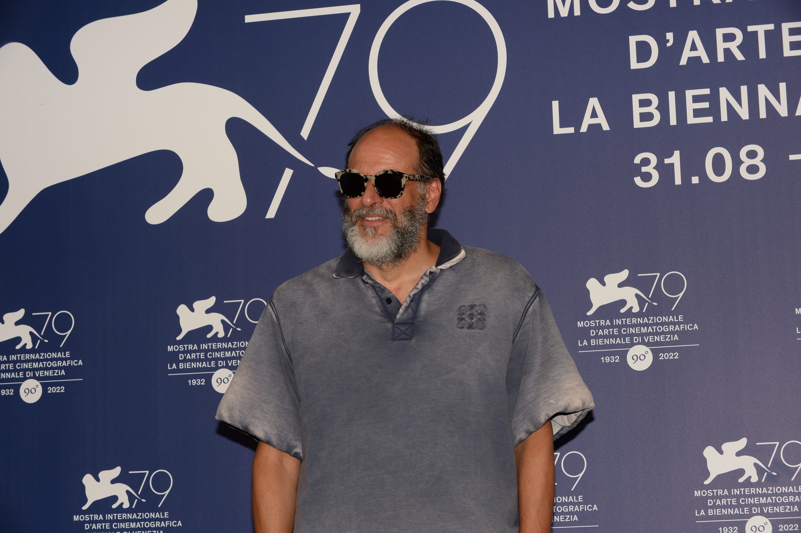 Guadagnino al photocall. Foto di Giorgio Zucchiatti.