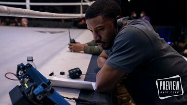 Michael B. Jordan sul set di Creed 3