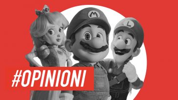 Peach, Mario e Luigi in una scena del film