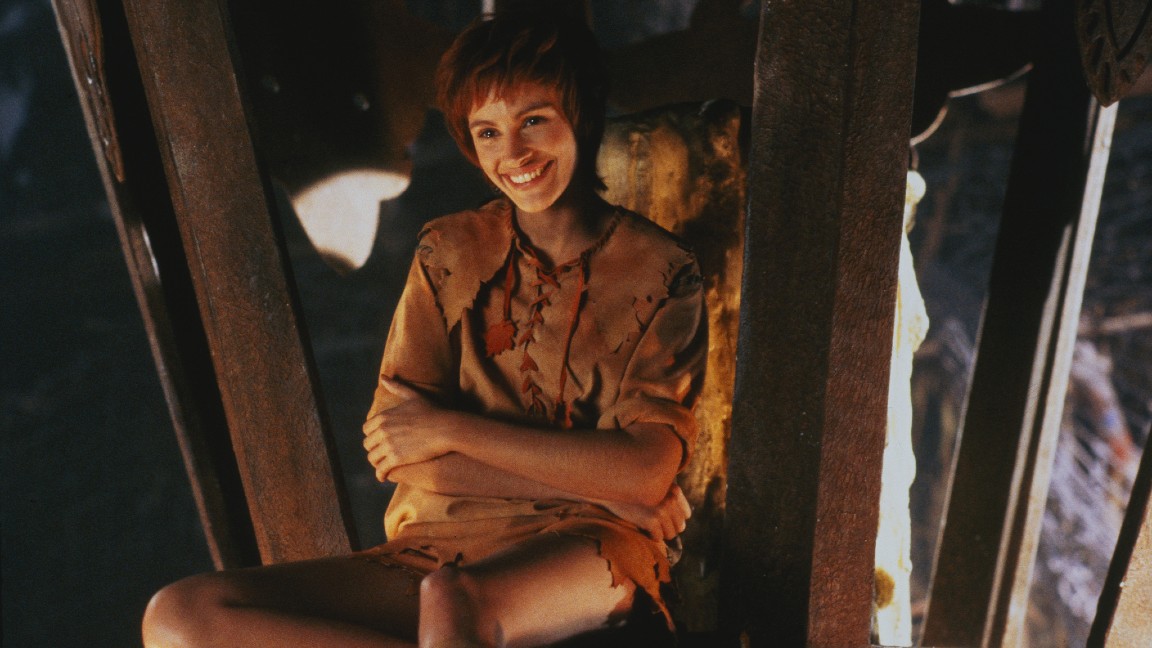 Julia Roberts è Trilly in una scena di Hook - Capitan Uncino