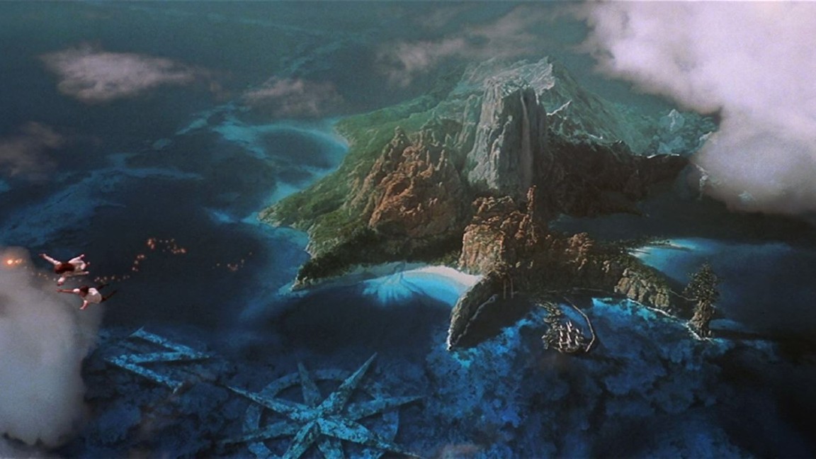 L'Isola che non c'è secondo Hook e Steven Spielberg