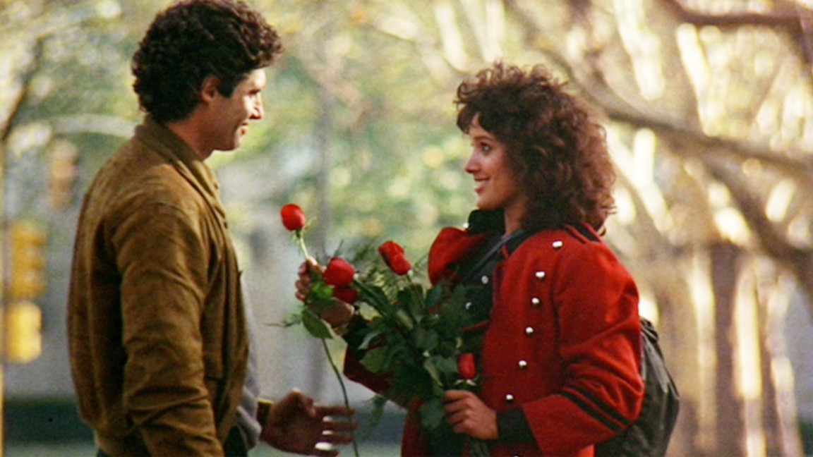 Michael Nouri e Jennifer Beals nel climax del film