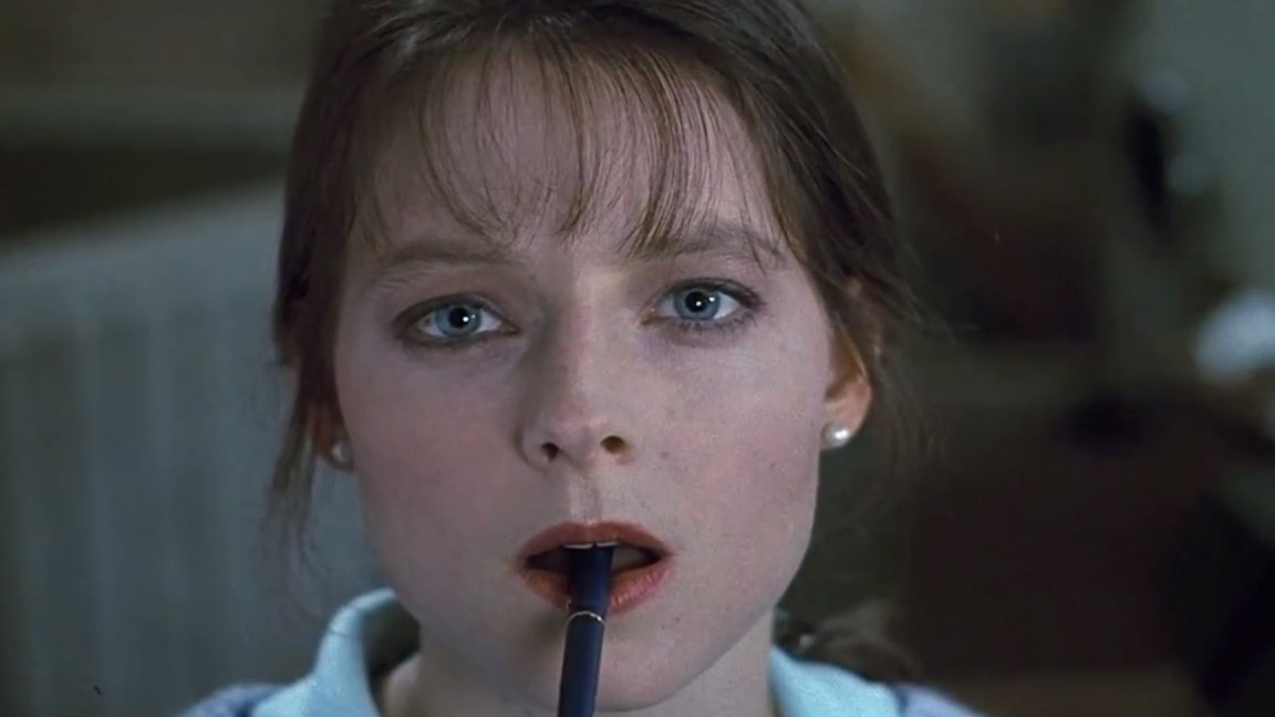 Jodie Foster in una scena de Il silenzio degli innocenti