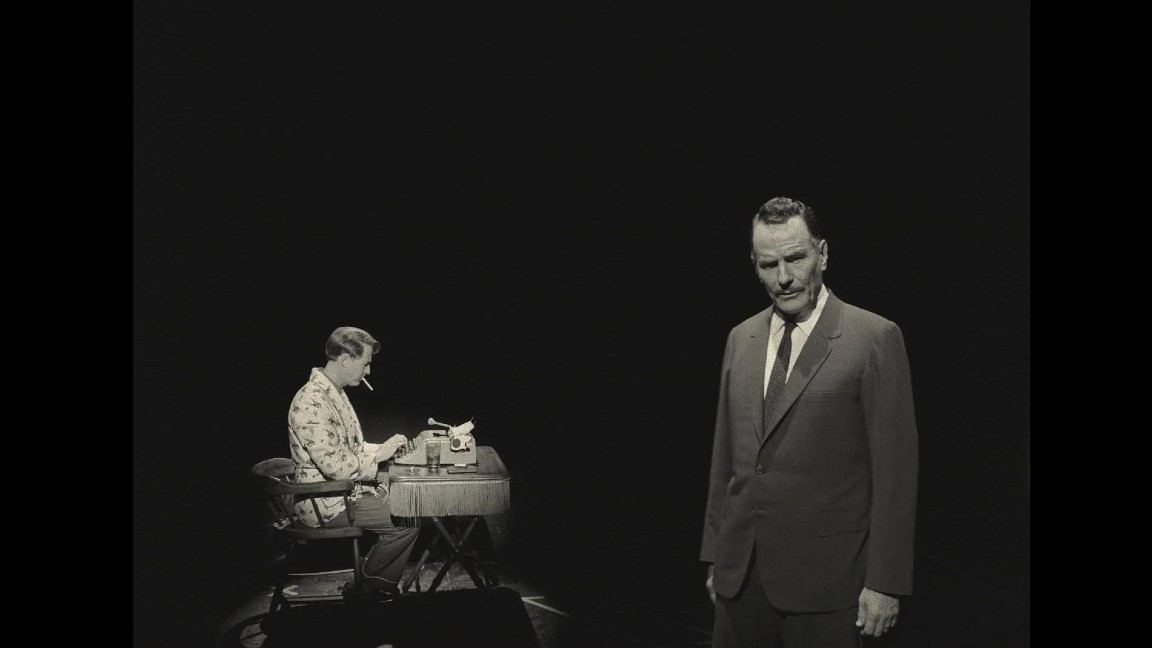 Il segmento meta-narrativo in bianco-e-nero vede la presenza di numerosi volti noti del cinema di Anderson: Edward Norton e Bryan Cranston