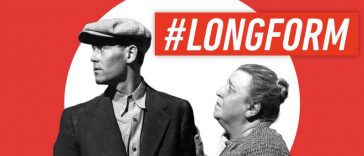 Henry Fonda e Jane Darwell in una scena del film