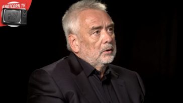 Luc Besson durante la nostra conversazione, per parlare di DogMan