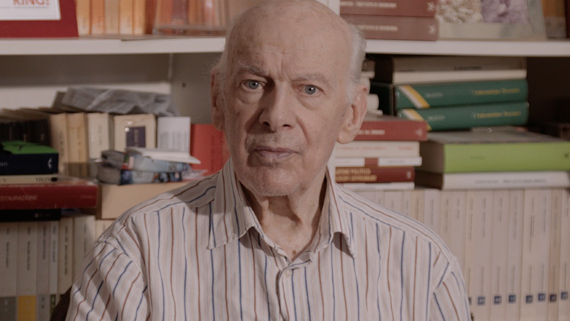 Bruno Torri in una scena del documentario