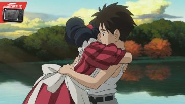 Una scena di Il Ragazzo e l'Airone, il nuovo film di Hayao Miyazaki