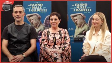 Filippo Timi, Roberta Torre e Alba Rohrwacher durante la nostra conversazione a proposito di Mi fanno male i capelli