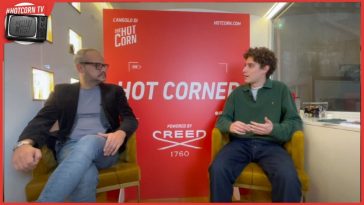 Filippo Scotti al nostro Hot Corner alla Festa del Cinema di Roma