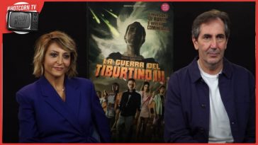 Paola Minaccioni e Paolo Calabresi durante la nostra conversazione a proposito de La Guerra del Tiburtino III