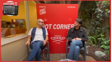 Andrea Lattanzi al nostro Hot Corner alla Festa del Cinema di Roma