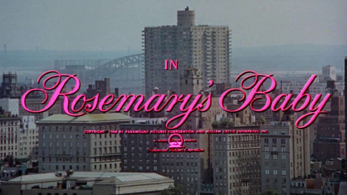 I titoli di testa di Rosemary's Baby