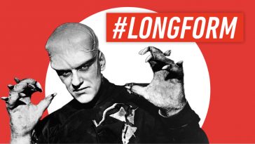 James Arness nell'omonimo antagonista de La Cosa da un Altro Mondo di Howard Hawks (e Christian Nyby)