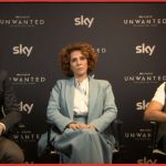 Francesco Acquaroli, Cecilia Dazzi e Marco Palvetti in un momento della nostra intervista a proposito di Unwanted - Ostaggi in mare, su Sky e Now dal 3 novembre
