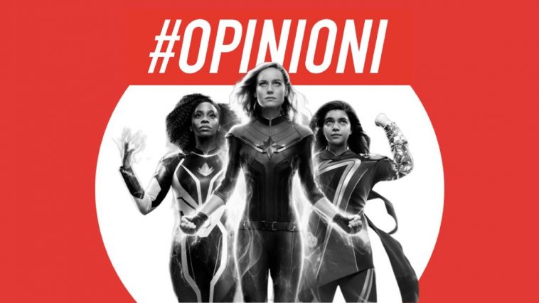 Brie Larson, Teyonah Parris e Iman Vellani, un super-trio per The Marvels di Nia DaCosta, ora al cinema