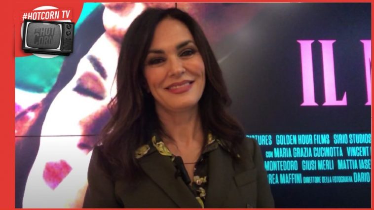 Maria Grazia Cucinotta in un momento della nostra intervista a proposito di Il Meglio di Te, ora al cinema