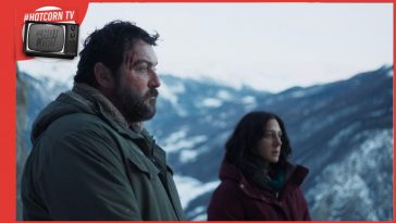 Denis Ménochet e Zar Amir-Ebrahimi in una scena di Sopravvissuti di Guillaume Renusson, al cinema dal 21 marzo con No.Mad Entertainment