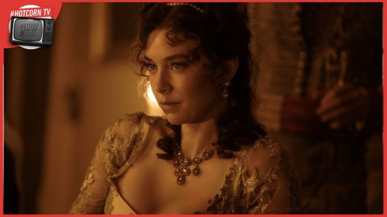 Vanessa Kirby in un momento del Napoleon di Ridley Scott, al cinema dal 23 novembre per Eagle Pictures